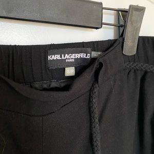 Karl Lagerfeld Dressy Jogger with Rope Tie
